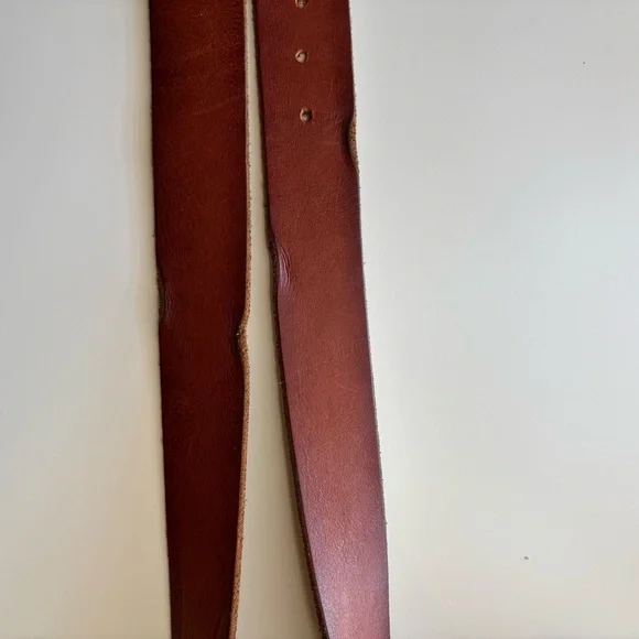 Lucky Brand Classic Brown Leather Belt - Picture 4 of 4